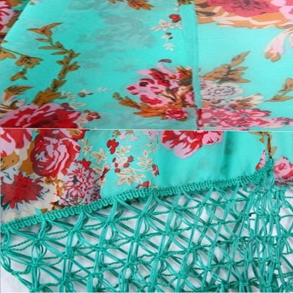 Boho Kimono Coverup - Picture 5 of 8